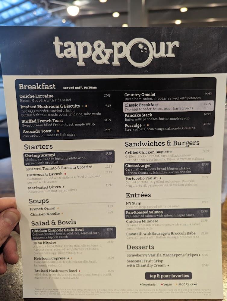 Tap & Pour Menu image 2