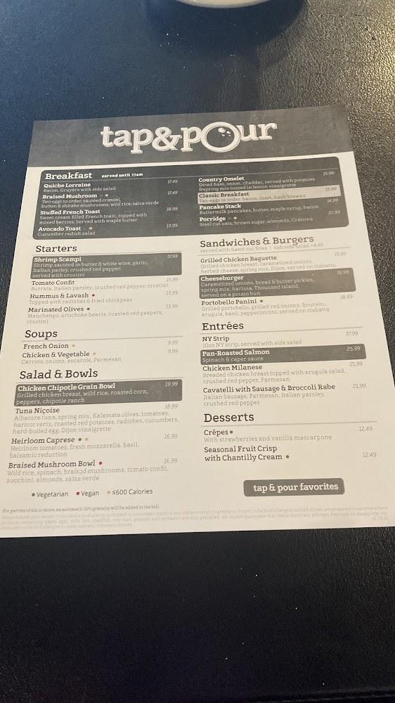 Tap & Pour Menu image 4